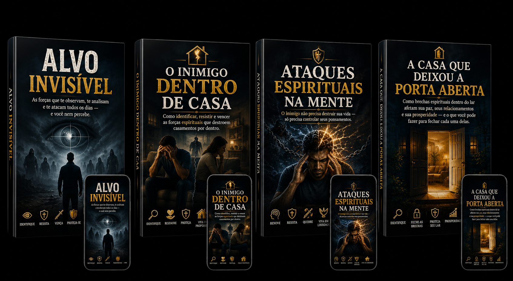 Coleção de ebooks inclusos na assinatura, primeira seleção